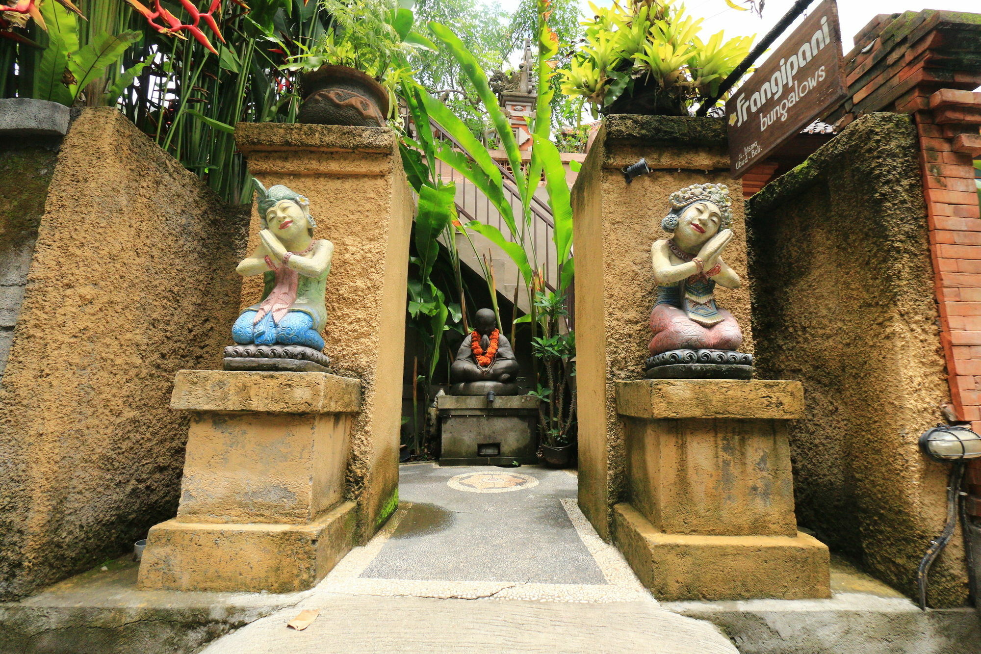 Frangipani Bungalow Ubud Exterior foto